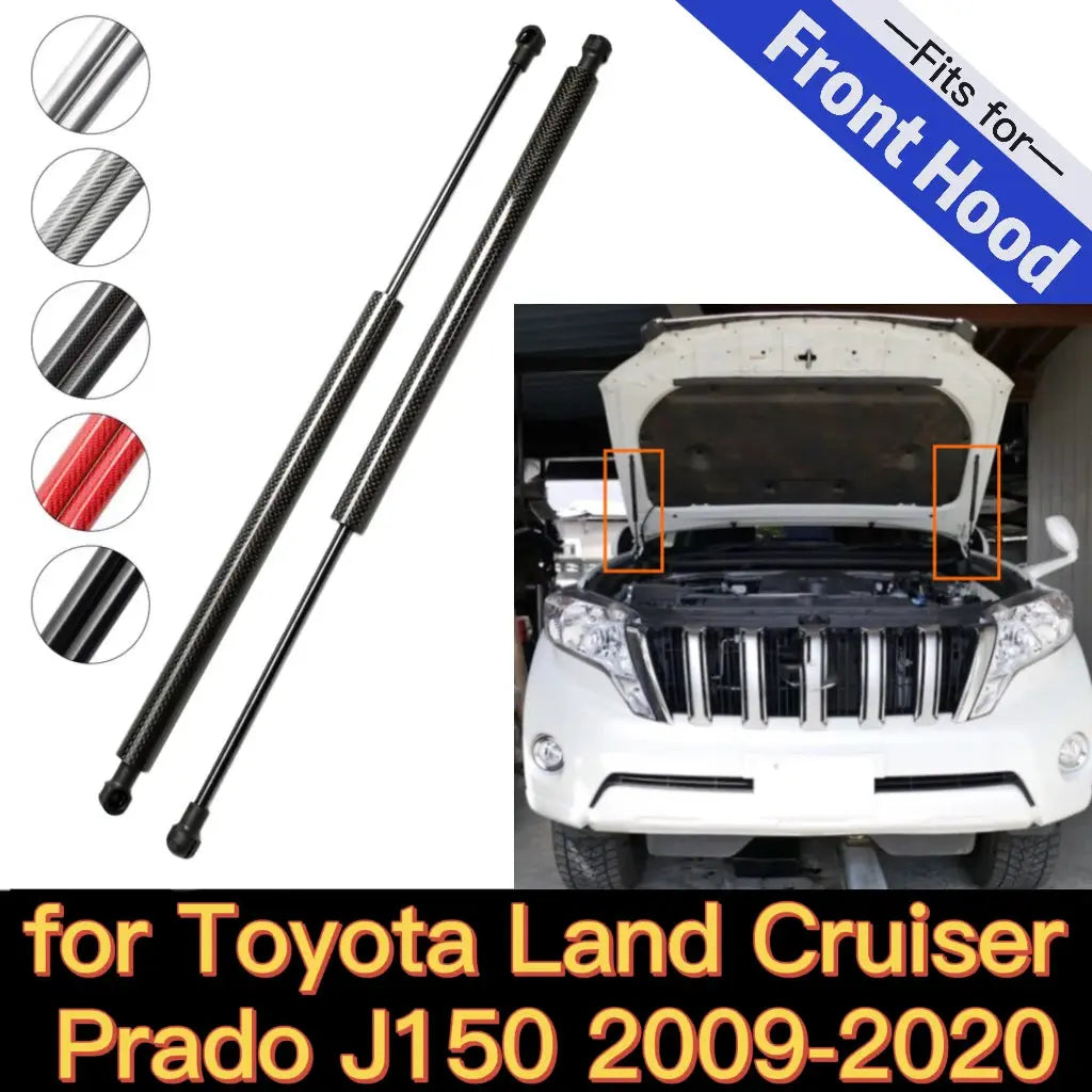 Bonnet Hood Gas Struts for Toyota Prado 150 Series 2009-2020 Shock Absorber 520mm Tuck's Performance