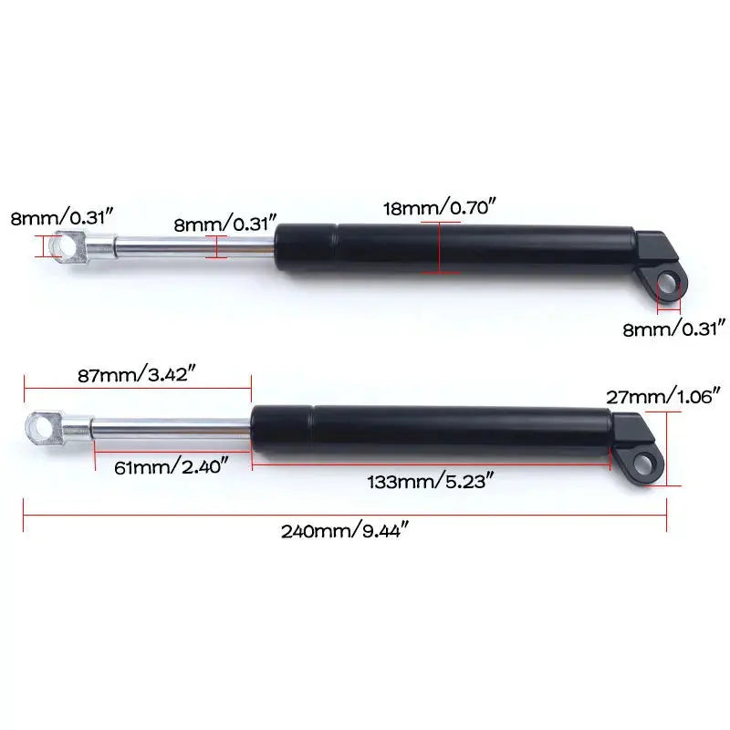 Bonnet & Tailgate Gas Struts For Toyota Hilux 2005-2014 Tuck's Performance