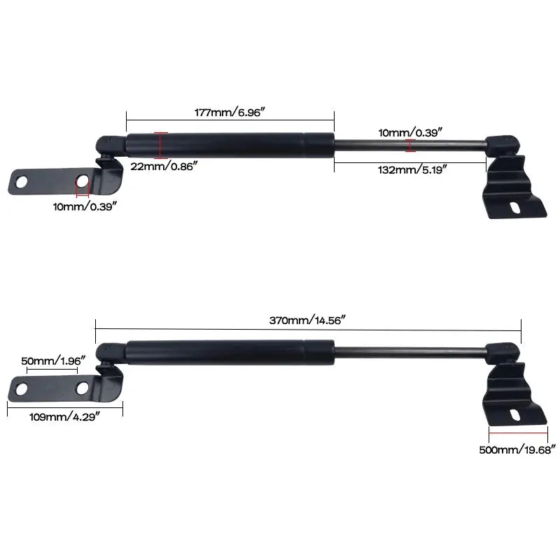 Bonnet & Tailgate Gas Struts For Toyota Hilux 2005-2014 Tuck's Performance