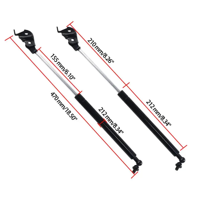 Bonnet & Tailgate Gas Struts – Toyota Land Cruiser 80 Series Tuck's Performance