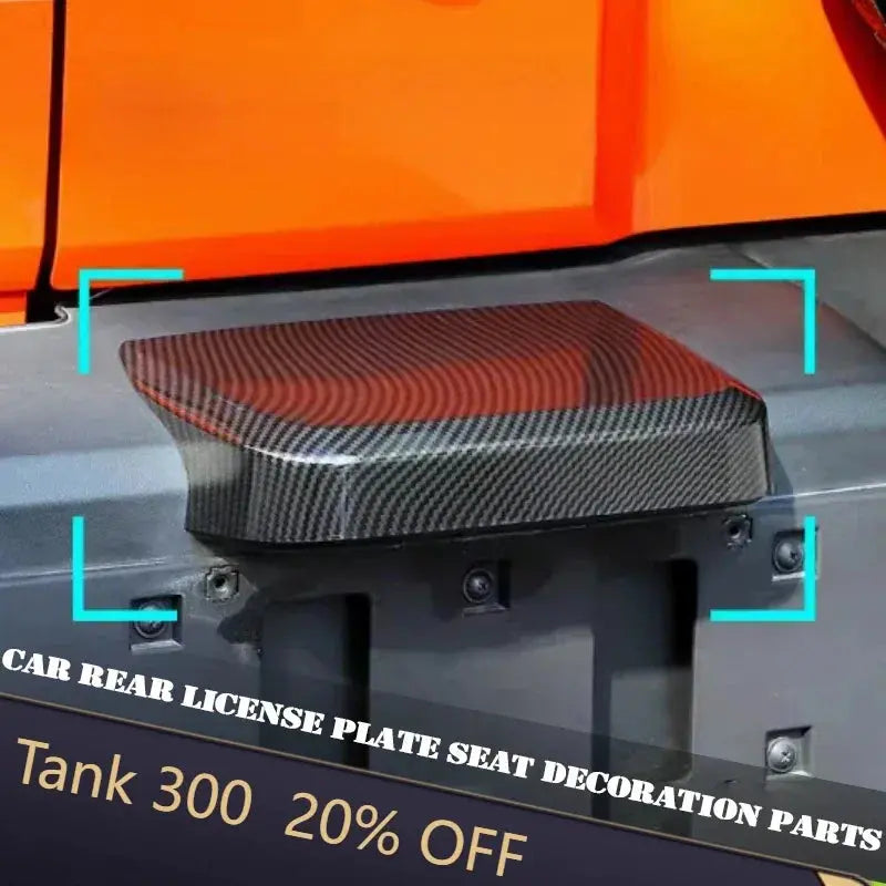GWM Tank 300 Auto Rear License Plate Tuck's Performance