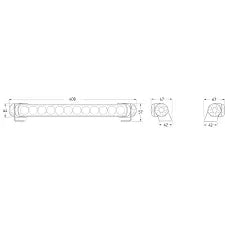 HELLA 1395HD - LED LIGHT BAR 350 HIGH BEAM 5 YEAR WARRANTY Pro link