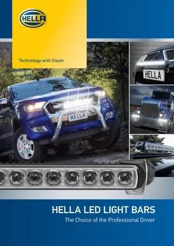 HELLA 1395HD - LED LIGHT BAR 350 HIGH BEAM 5 YEAR WARRANTY Pro link