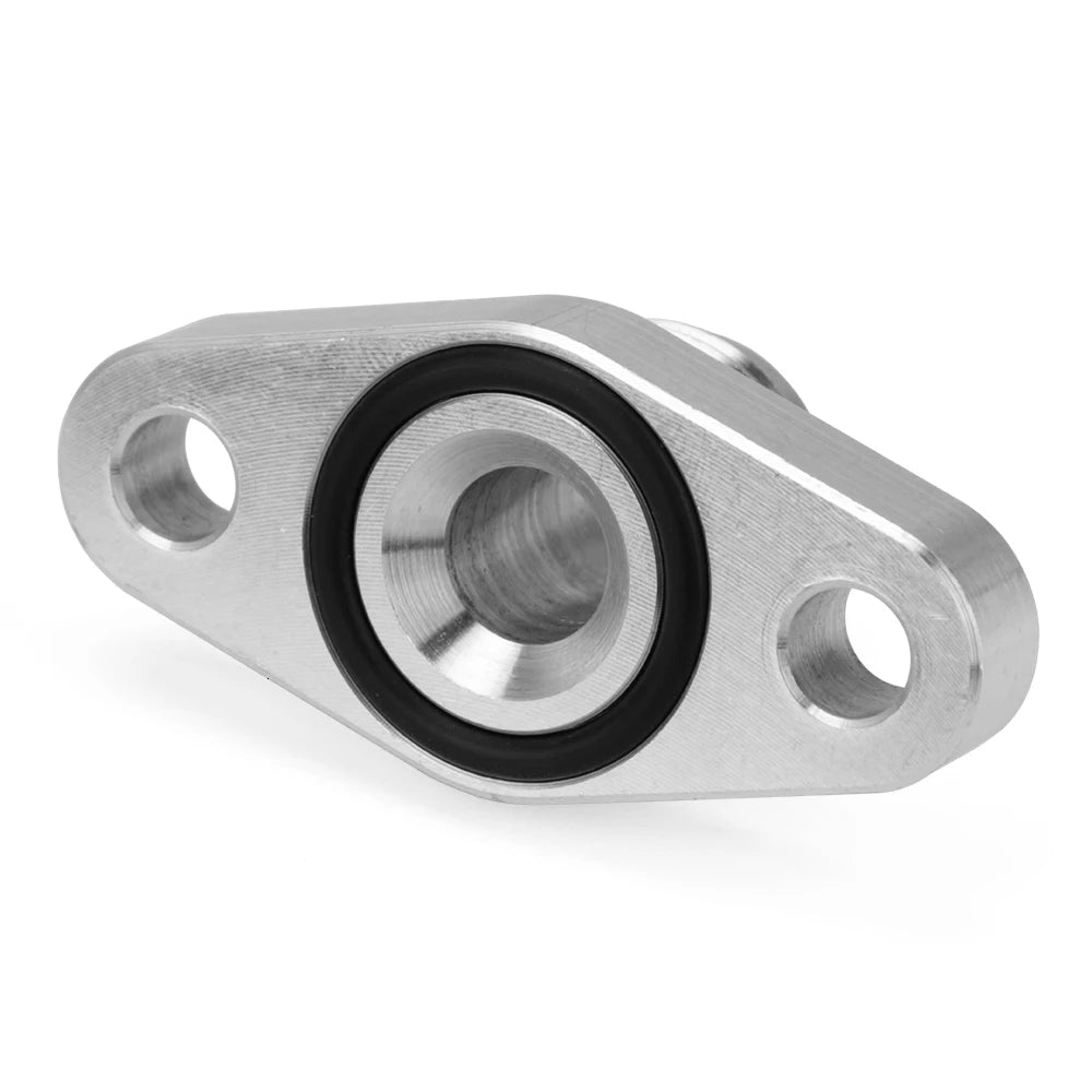 Universal 8AN Turbo Oil Return Drain Flange 38mm Bride Turbo AN8 for GT15 GT17 IHI RHF4 TD04 KKK K03 Garrett Tuck's Performance