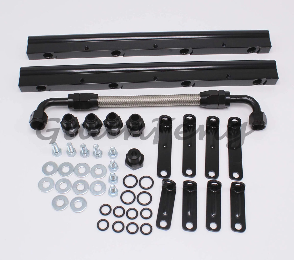 Billet Fuel Rail Kit For LS LS1 LS2 LS3 LS6 Intake Manifold +Hardware 761344308800 VA2221 Tuck's Performance