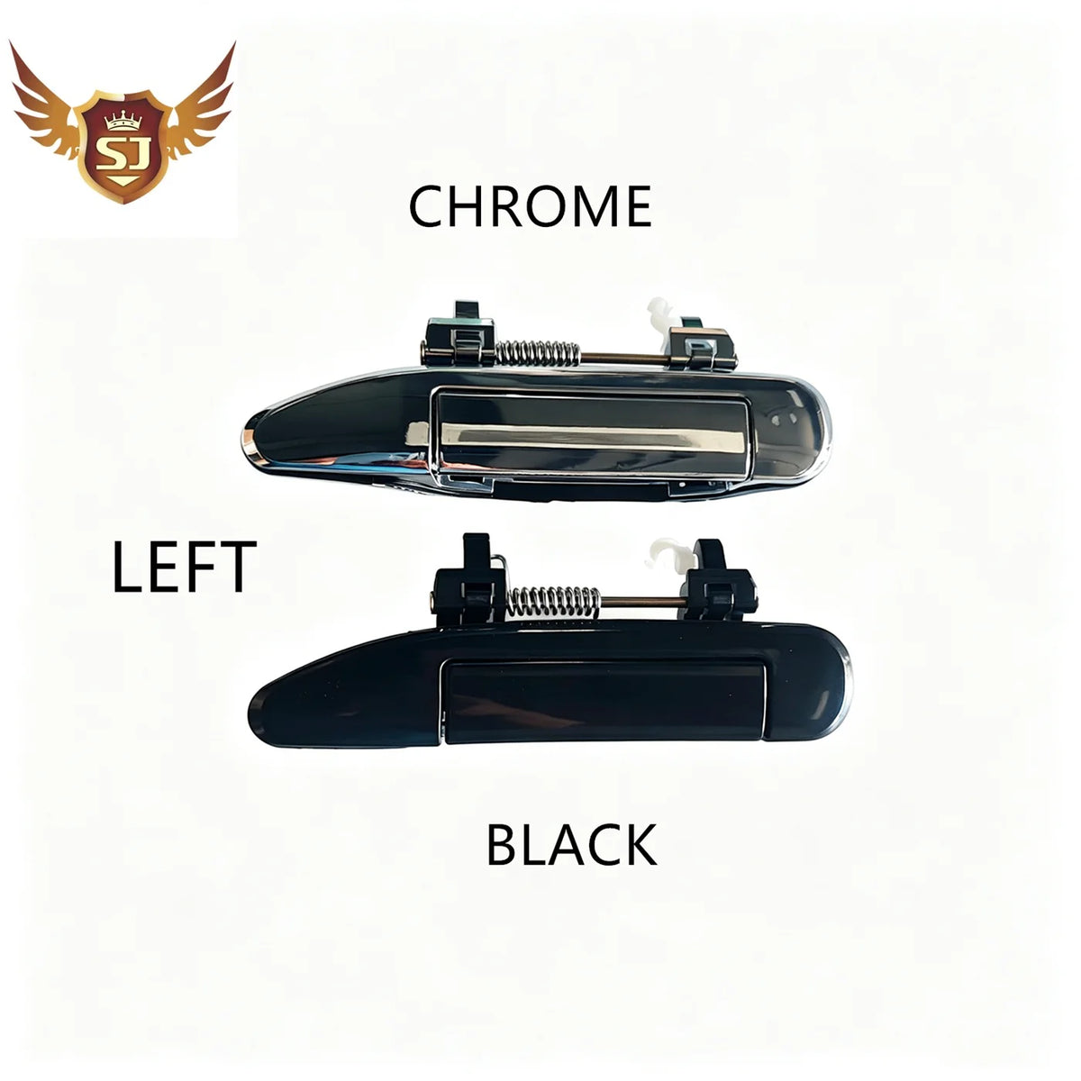 Chrome Black Exterior Door Handle Set for Nissan Patrol Y61 GU 1997-2016 Front Rear Right Left Car Accessories Tuck's Performance