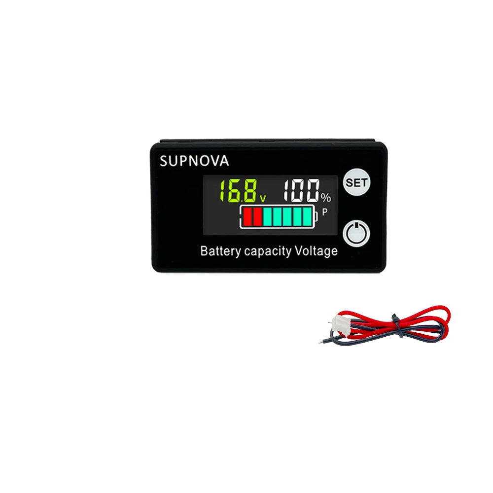 3S-20S DC Battery Voltmeter DC 8V-100V Capacity Indicator Power Meter Lithium LiFePO4 lead-acid cell 12V 24V 48V 60V 72V 84V Tuck's Performance