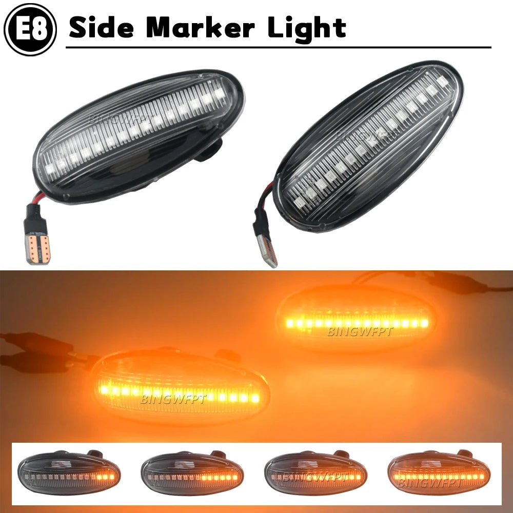 Mitsubishi LED side indicator detail