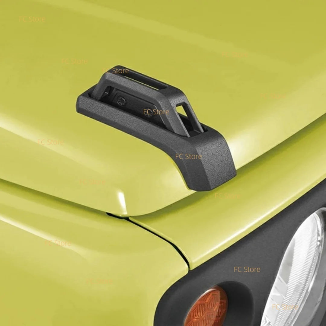 For Jimny JB64 JB74 2018-2024 JB64 JB74 Car Engine Hood Door Hinge Decoration Cover Stickers Car Styling Exterior Accessory Tuck's Performance