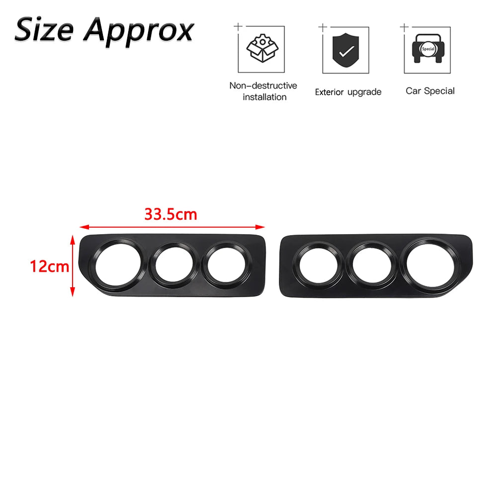 Rear Light Guard Trim Cover for Suzuki Jimny 2019-2026 JB64 JB74 Tail Light Protection Black Car Lamp Tuning Accessories ABS Tuck's Performance
