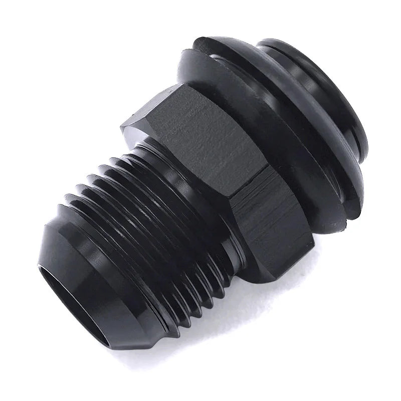 AN10 Male to 3/4" Hose Barb Valve Cover Port Adapter, Aluminum PCV Fitting with Rubber Grommet for GM LS Engine Swap Tuck's Performance