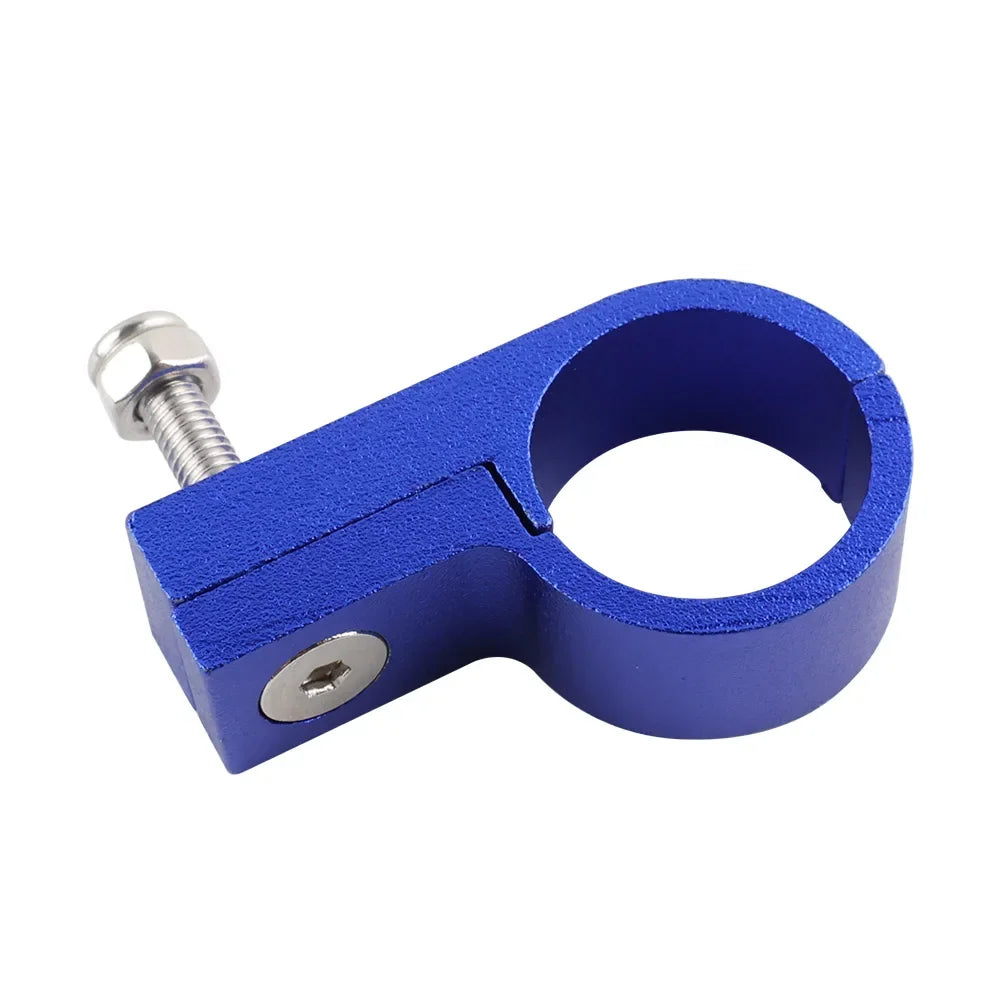 Billet P-Clip Hose Clamp 0.74" 19mm ID 6061 Aluminum Alloy For Stainless Braided Hose AN8 or PTFE Hose AN10 Tuck's Performance