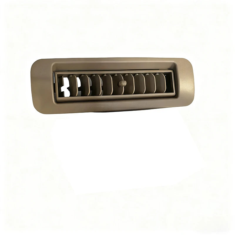 Roof air outlet grille rear mounting face