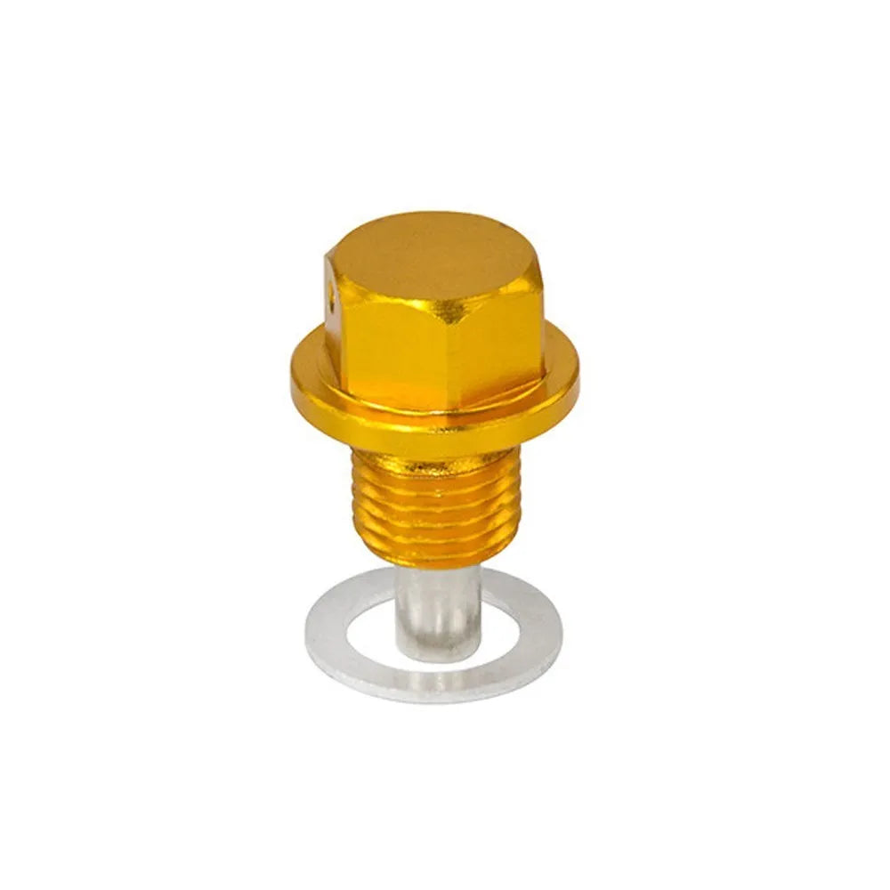 Magnetic Oil Drain Plug Oil Drain Sump Nut M12x1.25/1.5/1.75 M14-M24x1.5 Aluminum Alloy Gearbox Oil Sump Drain Plug Tuck's Performance