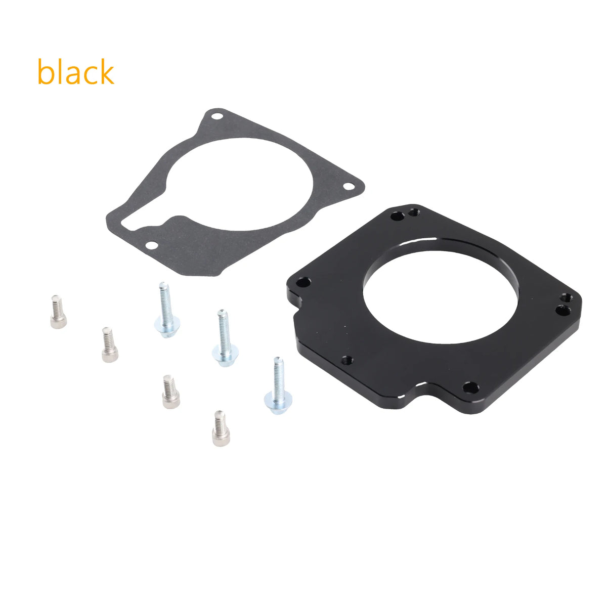Drive By Cable Throttle Body Adapter Compatible LS3 4 Bolt Intake to LS1 3 Bolt TB DBC LS2 intake manifold 551511XG 551567 Tuck's Performance