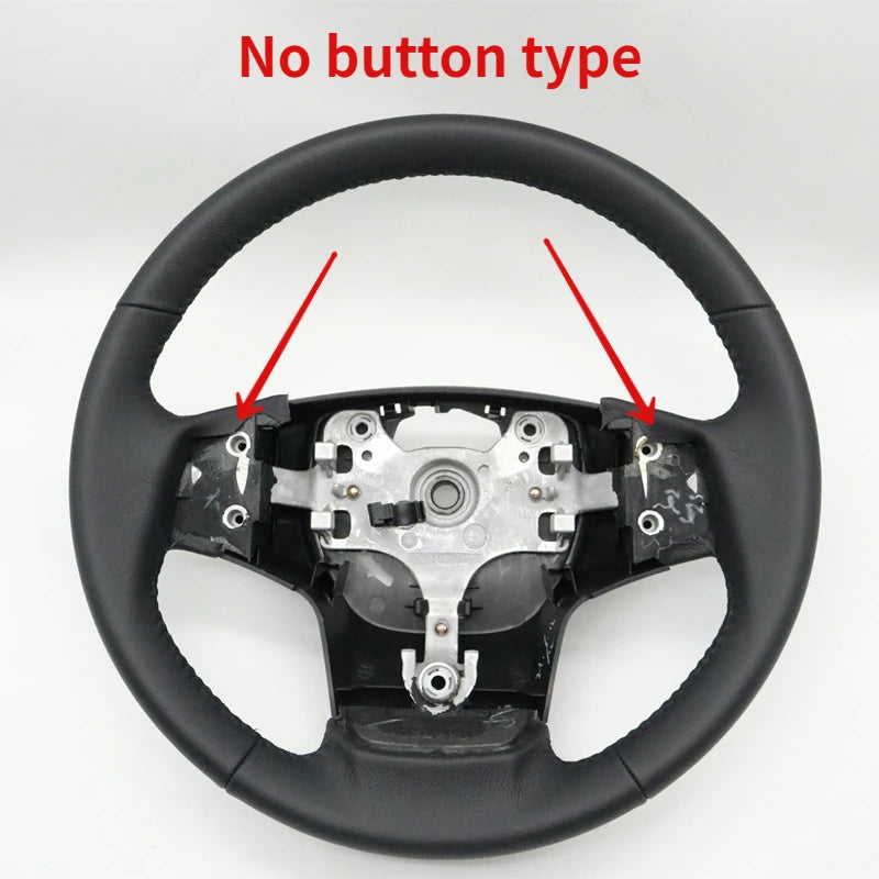 For Isuzu DMAX MUX Leather Steering Wheel Assembly With Audio Cruise Control Switch Tuck's Performance