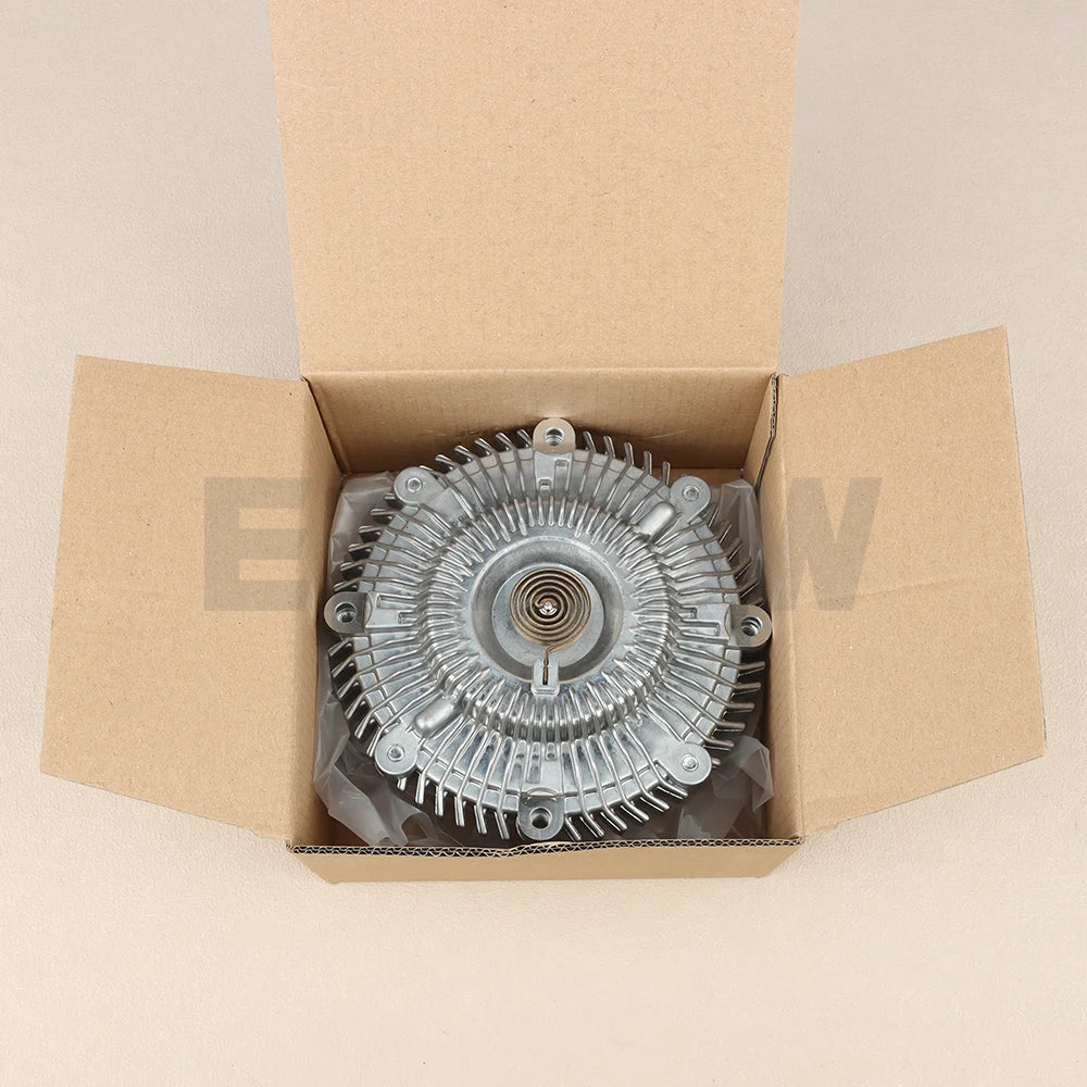 Fan clutch fitted to Navara water pump hub