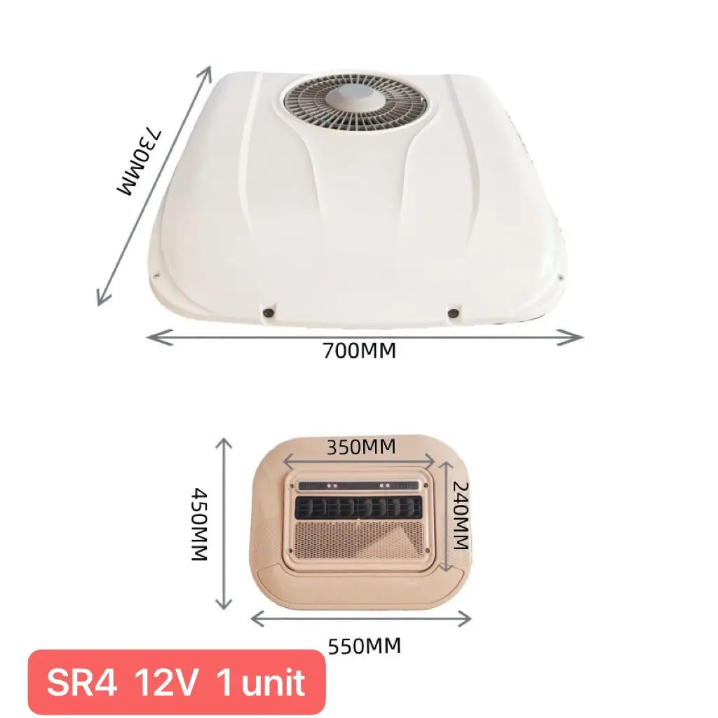 SR4 Rooftop Air Conditioner – 12V/24V for Small Trucks Tuck's Performance