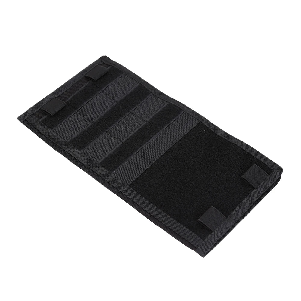 Full MOLLE sun visor panel in black