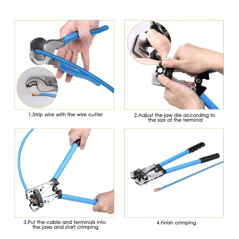 HX-50B Hex Cable Lug Crimping Tool 6-50mm² product view 10