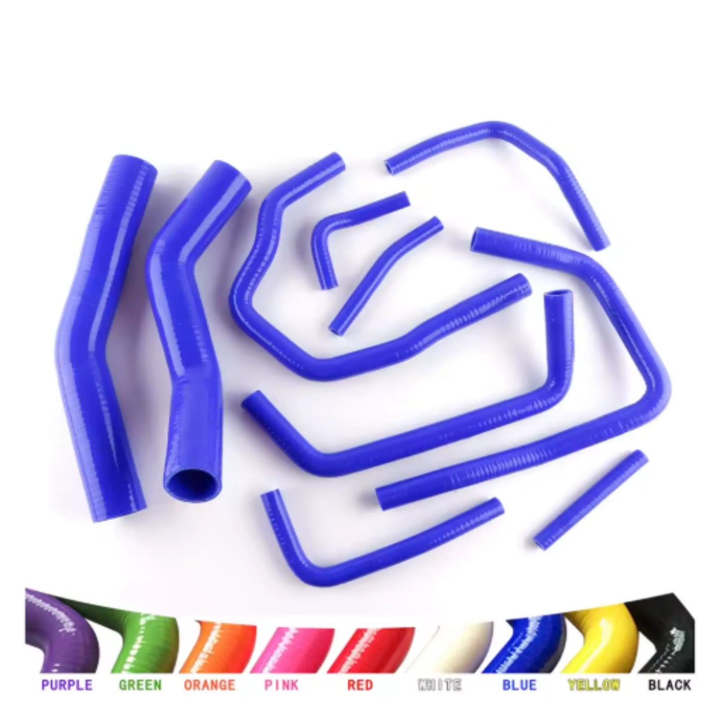 Silicone Hose Kit – Toyota Land Cruiser HDJ80/HDJ81 1HD Turbo Diesel (1990–1997) Tuck's Performance