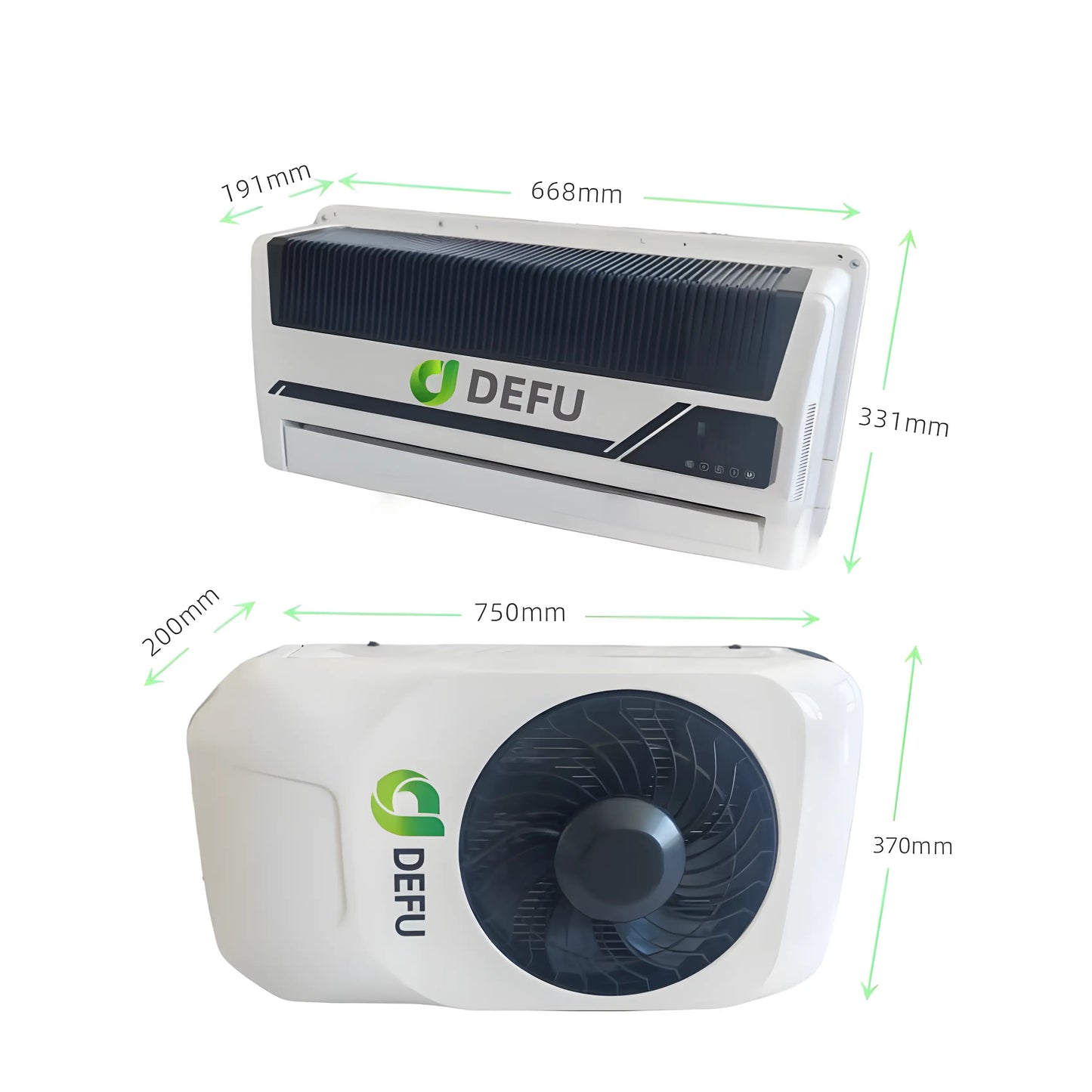 Split System Universal Air Conditioner – 12V/24V Tuck's Performance