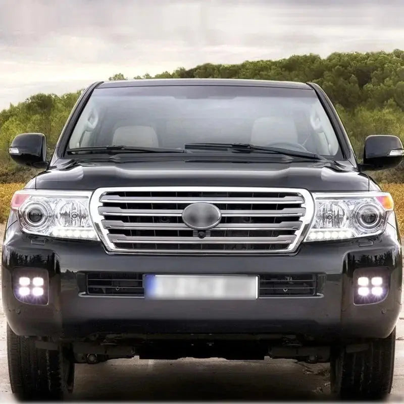 TYPY LED Front bumper fog light foglights Turn signal light day light For Toyota Land Cruiser FJ200 LC200 2012 2013 2014 2015 Tuck's Performance