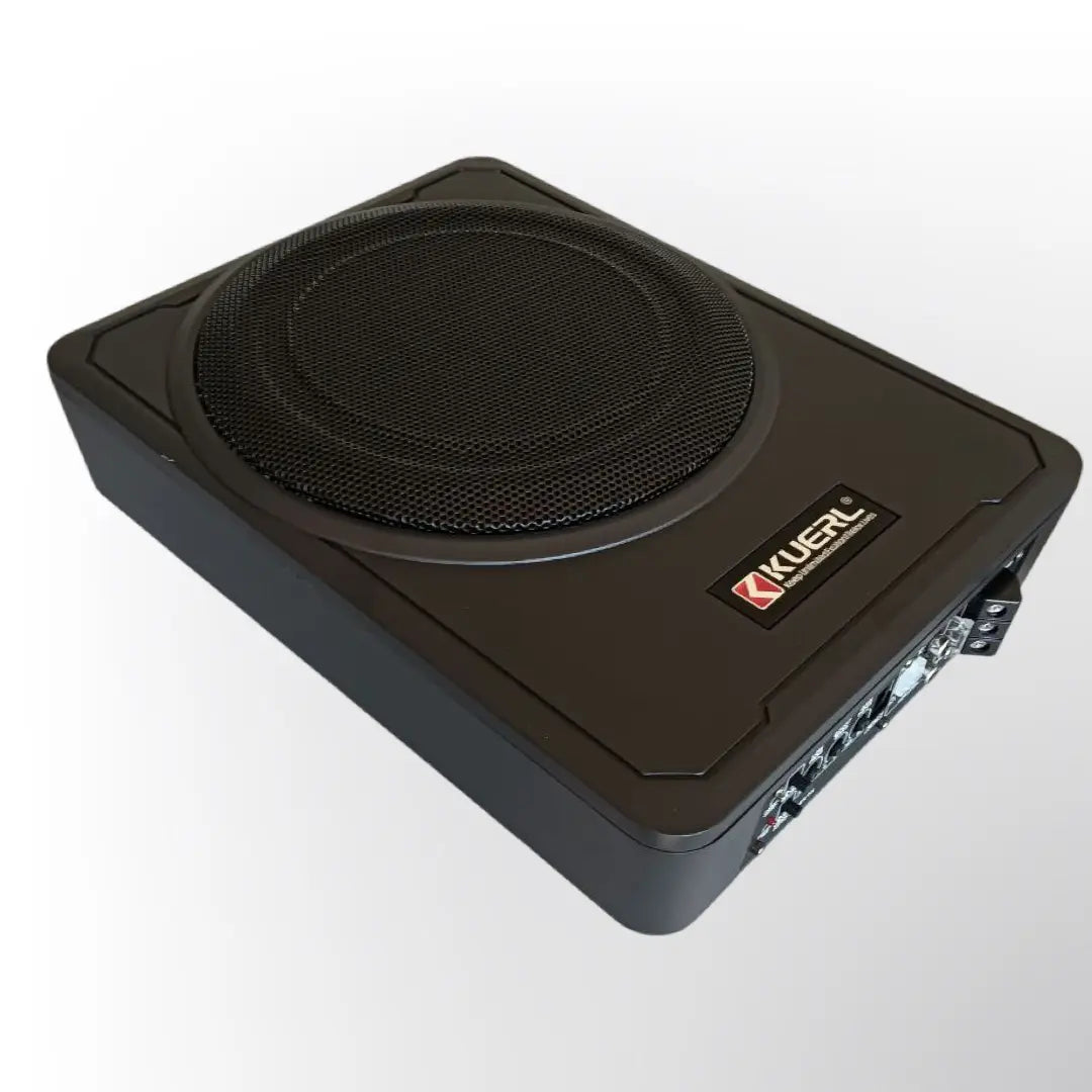 Under Seat 10 Inch Subwoofer Built In Amp Plug And Play Tuck's Performance