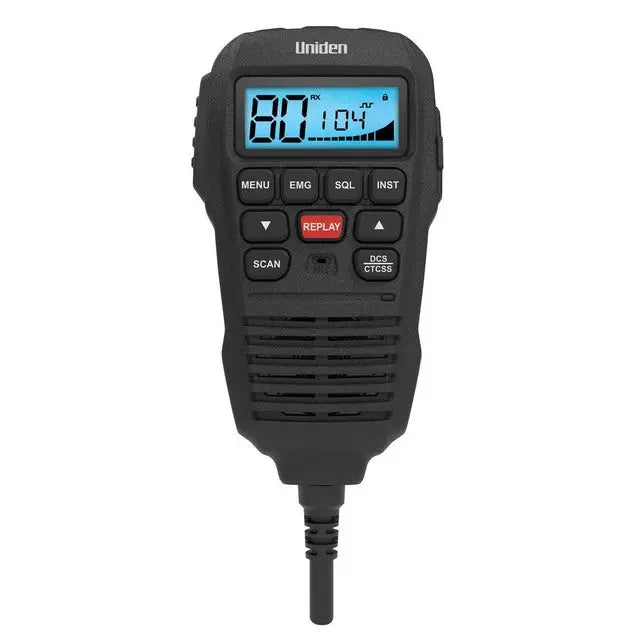 Uniden Mini Compact UHF CB Radio – 5 Watt, 80 Channel, Multi-Volt | Tuck's Performance Tuck's Performance