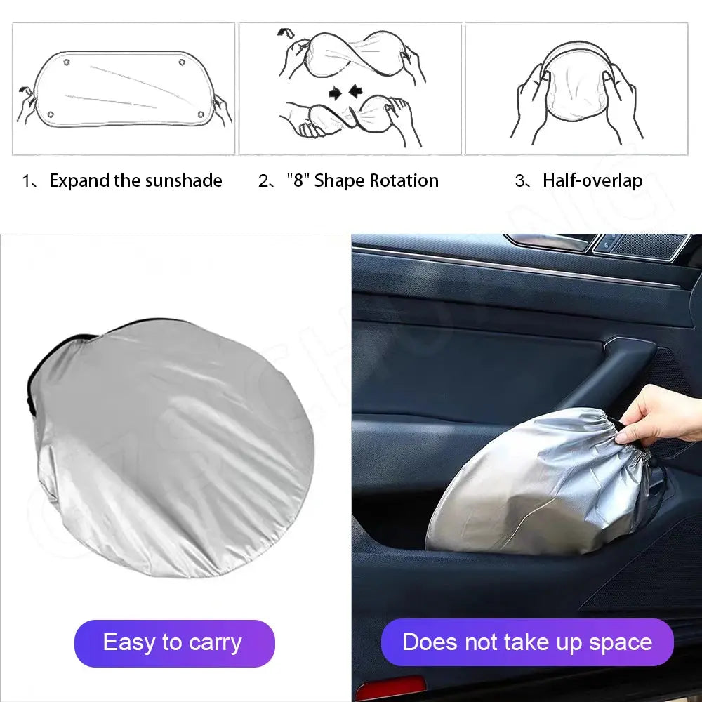 Windshield Sun Shade For tank 300 500 700 2020- 2023 2024 Tuck's Performance