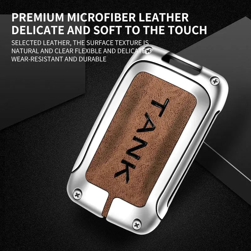 Zinc Alloy Car Remote Key Case Cover Shell for Tank 300 500 Tuck's Performance