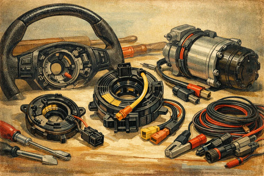 Landcruiser Clock Spring Signs and Fixes