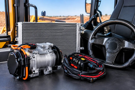Australian Bulldozer Cooling for Hot, Dusty Cabs