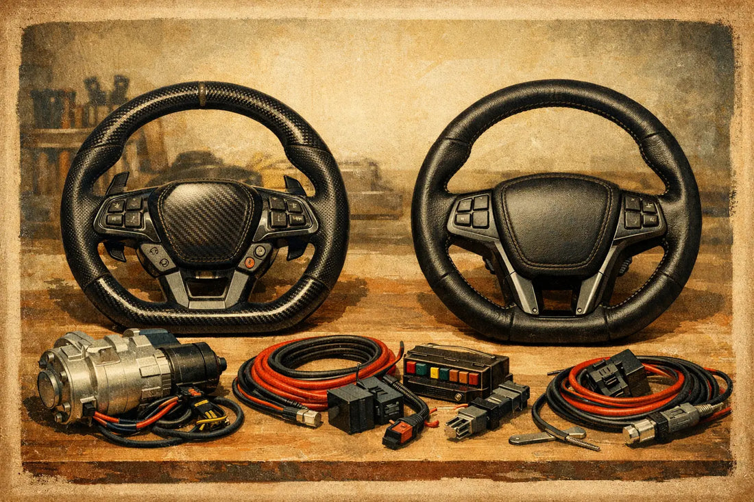 Carbon Fibre Steering Wheel Versus Leather