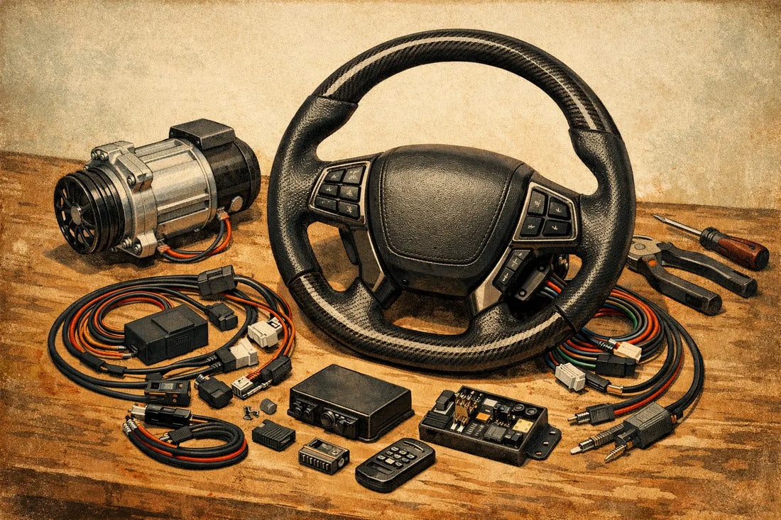 How to Retrofit Steering Wheel Controls