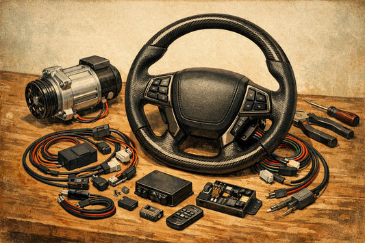 How to Retrofit Steering Wheel Controls