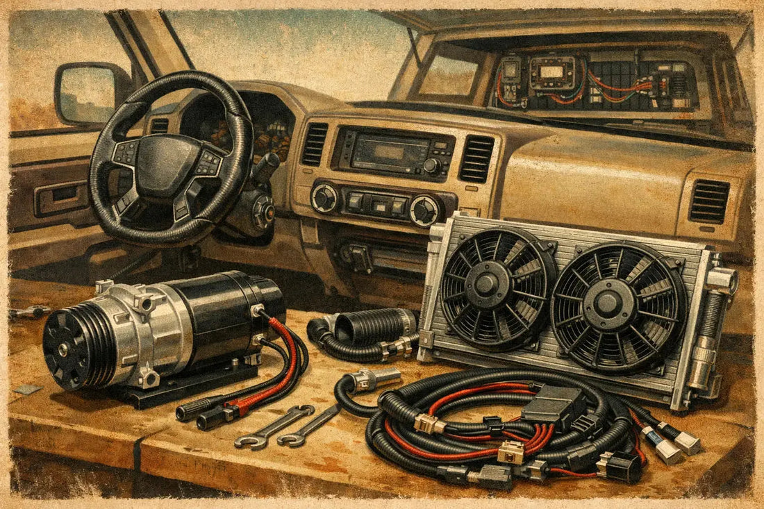 How to Install Electric Aircon in Ute