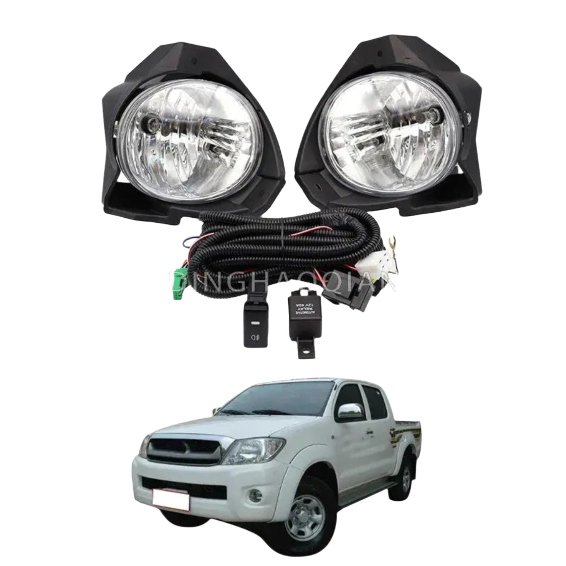 55W yellow fog light kit for Toyota Hilux N70