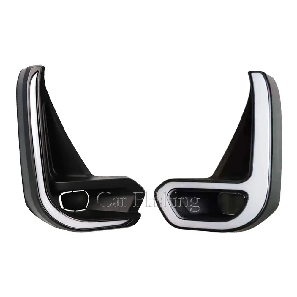 1 Set For Toyota Hilux  2020+LED Daytime Running Light with Turn Yellow Signal DRL Day Light Fog lamp Tuck's Performance