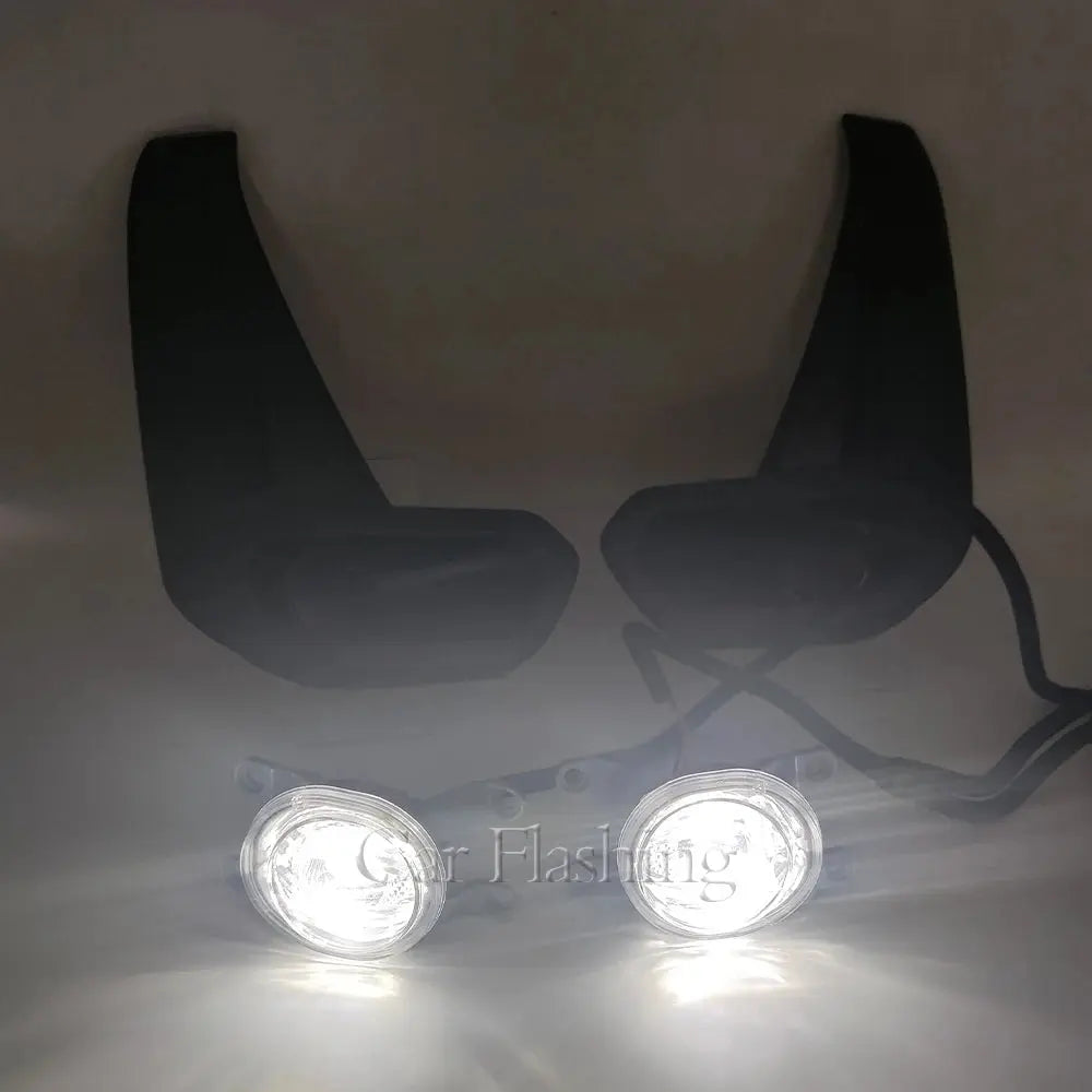 1 Set For Toyota Hilux  2020+LED Daytime Running Light with Turn Yellow Signal DRL Day Light Fog lamp Tuck's Performance