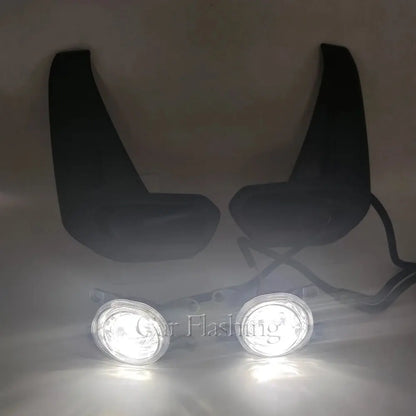 1 Set For Toyota Hilux  2020+LED Daytime Running Light with Turn Yellow Signal DRL Day Light Fog lamp Tuck's Performance