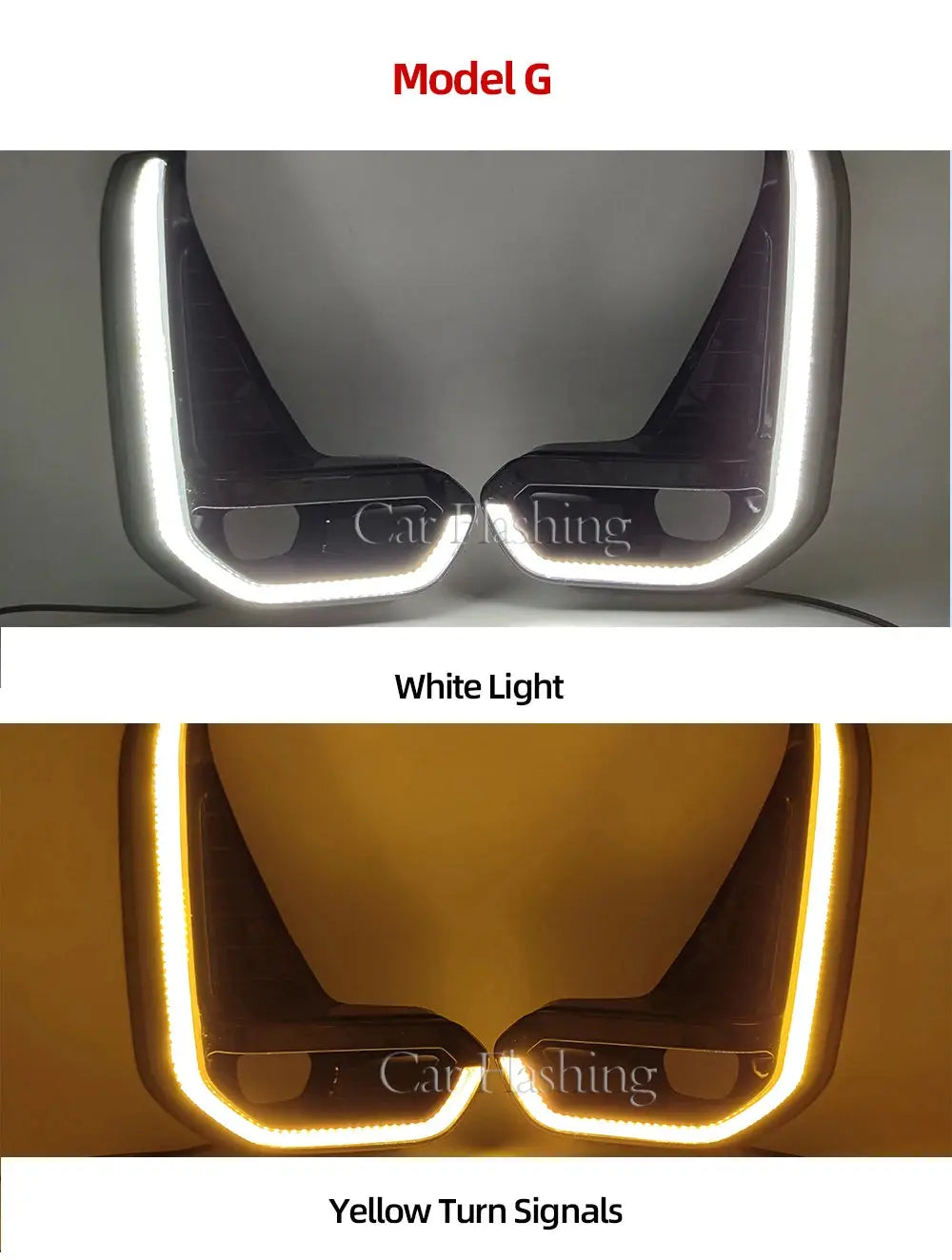 1 Set For Toyota Hilux  2020+LED Daytime Running Light with Turn Yellow Signal DRL Day Light Fog lamp Tuck's Performance