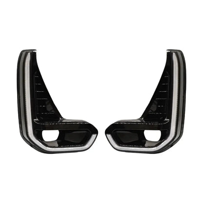 1 Set For Toyota Hilux  2020+LED Daytime Running Light with Turn Yellow Signal DRL Day Light Fog lamp Tuck's Performance