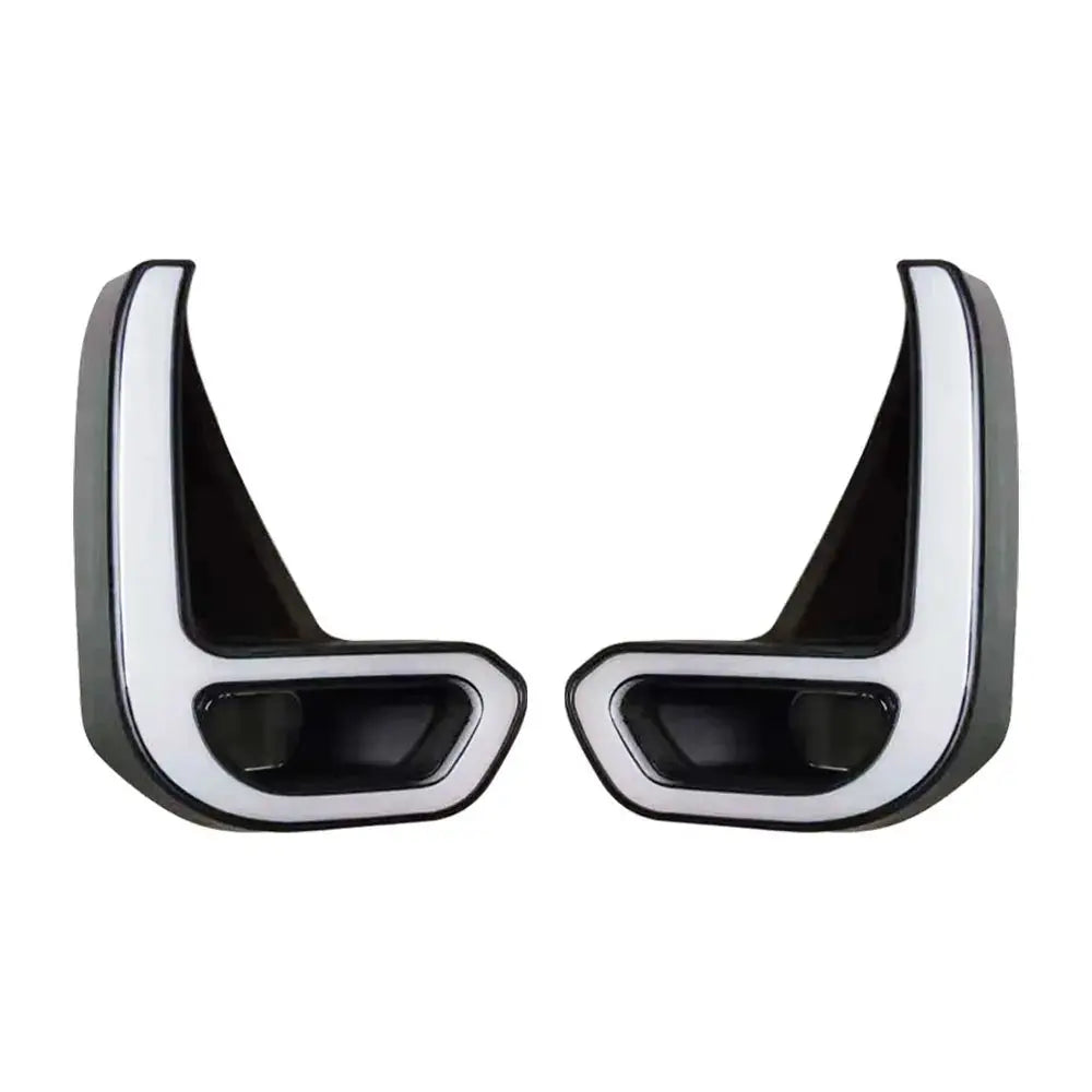 1 Set For Toyota Hilux  2020+LED Daytime Running Light with Turn Yellow Signal DRL Day Light Fog lamp Tuck's Performance