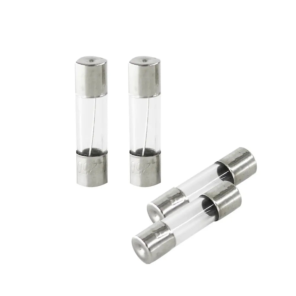 100-Piece 5x20mm Quick Blow Glass Fuse Kit – Fast-Blow 0.2A to 20A Assorted Replacement Fuses Tuck's Performance