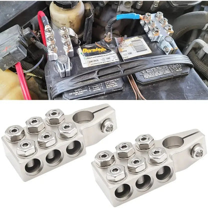 12-way alloy battery terminal connectors for 12V and 24V systems