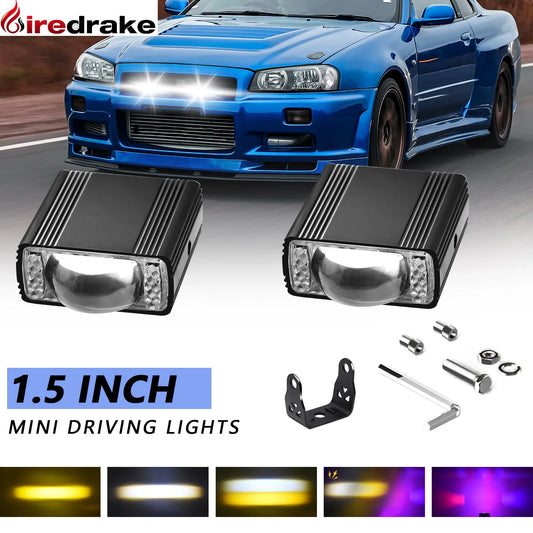 120W LED auxiliary spotlights, pair, 12V to 30V
