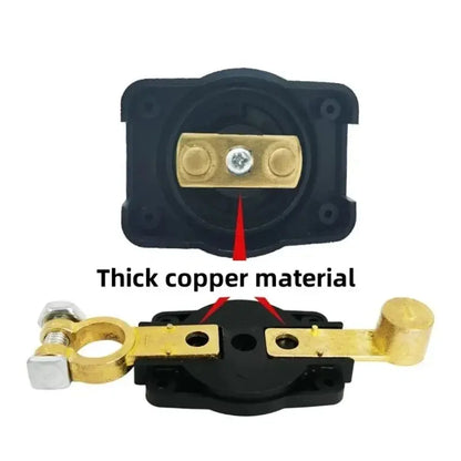 12V Battery Disconnect Switch Master Isolator Kill Switch for Car RV Boat Tuck's Performance