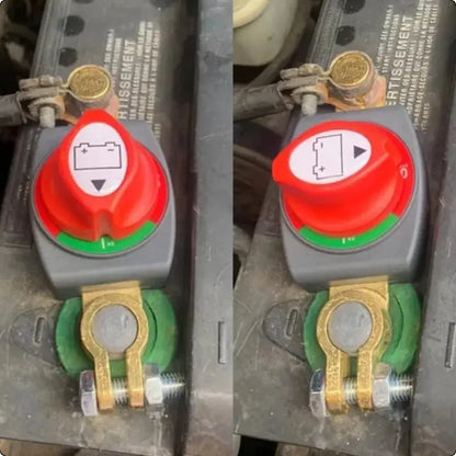 12V Battery Disconnect Switch Master Isolator Kill Switch for Car RV Boat Tuck's Performance