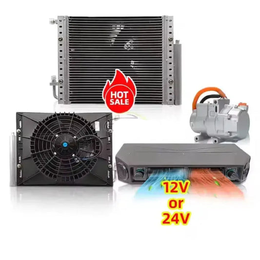 12V Universal Air Conditioning Kit – Compact Electric A/C System Tuck's Performance